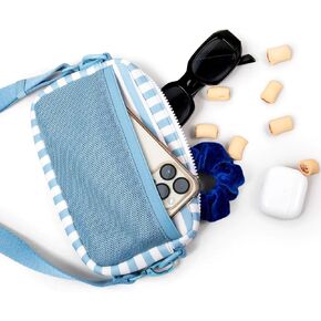 Lucy & Co. Crossbody Treat Bag, Pet Treat Pouch, Hidden Poop Bag Dispenser, Zip Treat Pocket, Phone Pocket, Dog Accessories