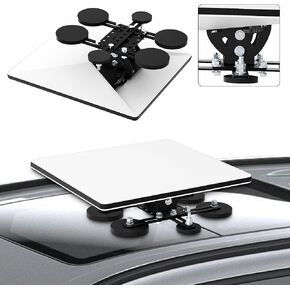 Starlink Mini Magnetic Roof Mount, Adjustable Tilt 160 Degree, 6 Magnetic Bases with 211 lbs Suction Power, Burbifro Starlink Internet Satellite Mounting Kit, Compatible with Starlink Mini(V4) Dish