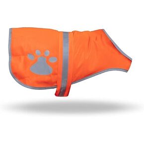 Maggift Dog Reflective Vest,Pet Safety Vest Orange (L)