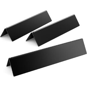 7635 Flavorizer Bars for Weber Spirit 2 Grill Parts, Grill Replacement Parts for Weber GS4 Spirit II & I E210 S210 E220 S220 Grills, for Weber GS4 Grill Parts, Porcelain-enameled, 15.3", 3-Pack