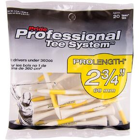 Pride Professional Tee System, 2-3/4 inch ProLength Tee