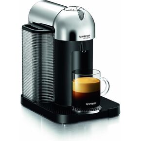 Nespresso GCA1-US-CH-NE VertuoLine Coffee and Espresso Maker, Chrome (Discontinued Model)