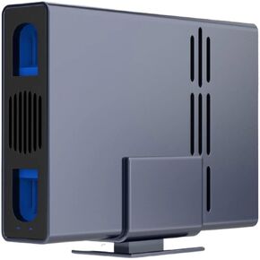 حاوية USB من النوع C ذات فتحة واحدة بسرعة 10 جيجابت في الثانية من IO CREST لمحرك أقراص SATA HDD مقاس 2.5 بوصة و3.5 بوصة