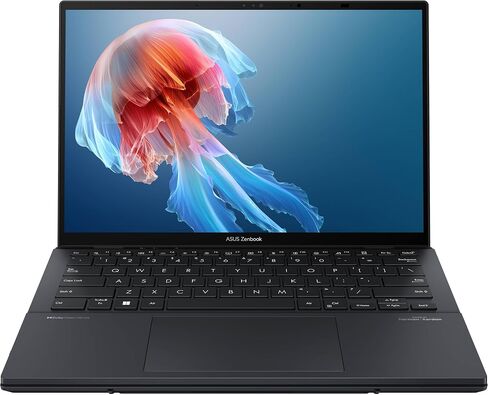 ASUS Zenbook Duo 2 في 1 كمبيوتر محمول مزدوج 14 بوصة OLED 3K 120 هرتز شاشة تعمل باللمس (Intel Ultra 9-185H، 32 جيجابايت LPDDR5X، 1 تيرابايت SSD، Intel Arc، Backlit KB، 2 Thunderbolt 4، قلم نشط، WiFi 6E، Win11P) مع موزع USB DKZ in Kuwait