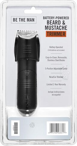 Conair Battery Operated Beard and Mustache Trimmer for Men in Saudi Arabia
