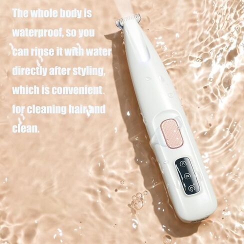 Pet MicroPrecision Trimmer, Paw Trimmer, Dog Clippers for Grooming, 2024 Newest Multifunctional Pet Hair Clippers Waterproof Rechargeable with LED Light, pet paw Trimmer for Paws Eyes Ears Face Rump in Saudi Arabia