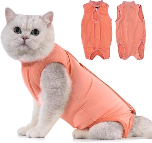 Avont Cat Recovery Suit - Kitten Onesie for Cats After Surgery in Kuwait