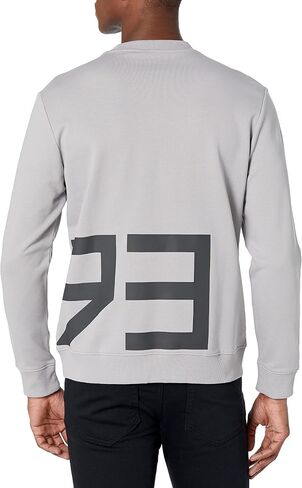 Hugo Boss Men's Long Sleeve Crew Neck Big Logo T-Shirt in Saudi Arabia