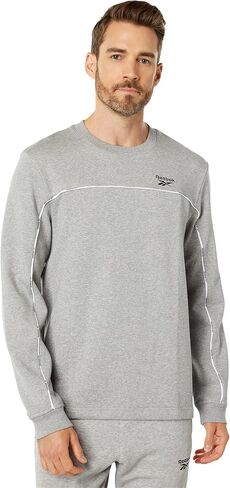 Reebok Men's Small Logo Crewneck Sweatshirt in Saudi Arabia