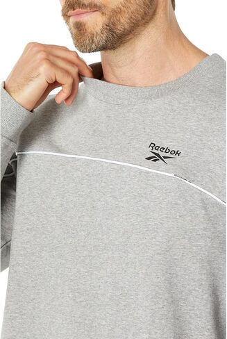 Reebok Men's Small Logo Crewneck Sweatshirt in Saudi Arabia