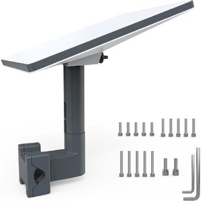 HOLACA Starlink Mini Mount,Starlink Mini RV Mount, Starlink Mini Accessories with Installation Range 0.8"-1.97"(20mm-50mm) Pipe Adapter for RV/Ladder/Pole/Rack/Roof