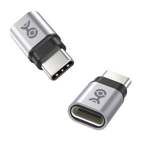 Cable Matters 2-Pack, 40Gbps 240W USB C Extender Adapter, USB C Female to USB C Male Adapter/USB C to USB C Adapter/Type C Extender