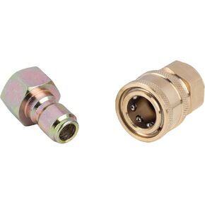 Twinkle Star 3/8 Inch Quick Connect Fitting Pressure Washer Adapter Set, TWIS293