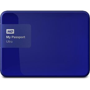 محرك الأقراص الصلبة الخارجي المحمول ويسترن ديجيتال ماي باسبورت الترا سعة 2 تيرابايت - USB 3.0 - WDBBKD0020BBK-NESN