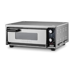 Waring Commercial WPO350 Medium-Duty Double Deck Pizza Ovens for Pizza up to 14" diamater, Ceramic Deck, 240V, 3500W, 6-20 Phase Plug