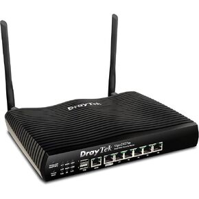 DrayTek Vigor 2927AX Dual Wan Ethernet Firewall VPN Router|| WiFi 6 Dual Band Wireless|| 5+1 Gigabit LAN Ports|| 50 VPN Tunnels|| USB Port for 3g/4g Failover|| Multi WAN Connectivity