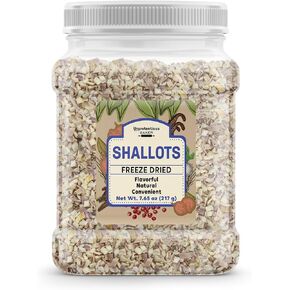 Unpretentious, Freeze-dried shallots, 7.65 Oz | For cooking, baking, and seasoning in Saudi Arabia