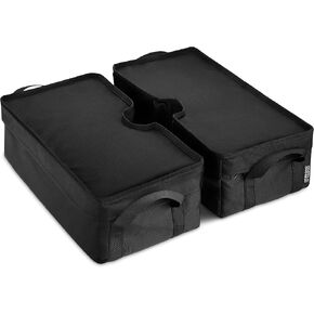 Rhino Square Umbrella Base Weight, 18" ~ Fits Any Offset, Cantilever & Any Outdoor Patio Umbrella Stand ~ Easy Set up (Detachable)