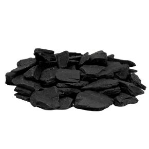 20lb Natural Slate Stone Rock-0.41.2 inch Slate Stone Rocks for Aquariums, Fish Tank Decor,Terrariums, Aquascaping-Miniature or Fairy Gardens, Landscaping Model, Model Railroads-Grey