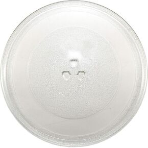 HQRP 12" / 30.5cm Glass Turntable Tray Compatible with Whirlpool Maytag Kenmore Amana, Sears, LG, Grete Gotye Microwave Oven Cooking Plate 12-inch 305mm
