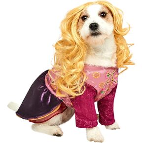 Rubie's Disney Hocus Pocus Sarah Sanderson Pet Costume and Wig, As Shown, Medium