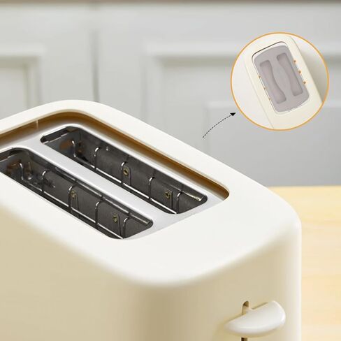 HEMOTON Silicone Toaster Dust Covers 2 Slice Toaster Lid Electric Bread Maker Upper Covers Toaster Appliance Top Covers for Bread Machine Part Accessories in Saudi Arabia