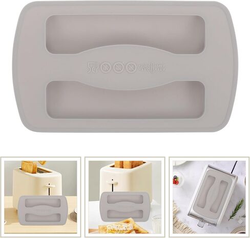 HEMOTON Silicone Toaster Dust Covers 2 Slice Toaster Lid Electric Bread Maker Upper Covers Toaster Appliance Top Covers for Bread Machine Part Accessories in Saudi Arabia