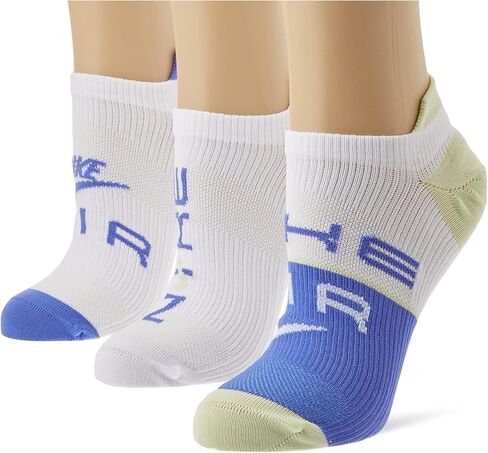 Nike Air Women's Everyday Plus Lightweight Training No Show Socks 3 Pack in Kuwait