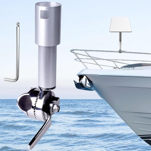 حامل Marine Starlink مع محول لليخوت والسفن والمركبات الترفيهية - مشبك أنبوب مثبت على سكة السقاطة، 316 من الفولاذ المقاوم للصدأ والألومنيوم، مجموعة تركيب Starlink، حامل هوائي بحري in Kuwait