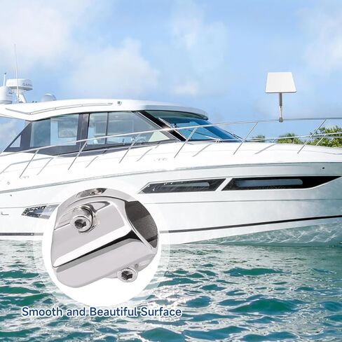 حامل Marine Starlink مع محول لليخوت والسفن والمركبات الترفيهية - مشبك أنبوب مثبت على سكة السقاطة، 316 من الفولاذ المقاوم للصدأ والألومنيوم، مجموعة تركيب Starlink، حامل هوائي بحري in Kuwait