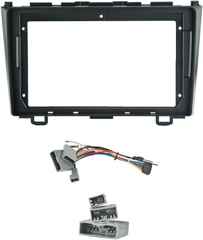 Fits for Honda CRV 2007-2012 Car Radio Stereo Fascia Frame Double DIN 9 inch Dash Installation Mounting Kit in Saudi Arabia