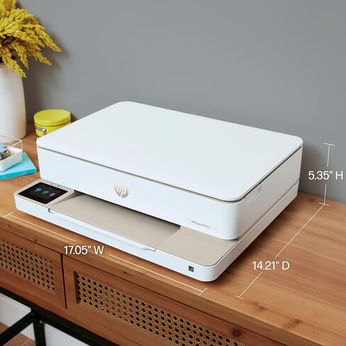 HP Envy 6155e Wireless All-in-One Color Inkjet Printer, Portobello, Print, scan, Copy, Duplex Printing Best-for-Home, 3 Months of Ink Included (714L5A) in Saudi Arabia