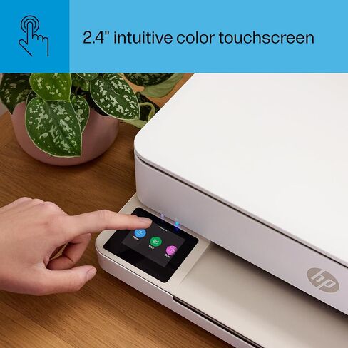 HP Envy 6155e Wireless All-in-One Color Inkjet Printer, Portobello, Print, scan, Copy, Duplex Printing Best-for-Home, 3 Months of Ink Included (714L5A) in Saudi Arabia