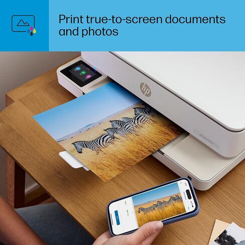 HP Envy 6155e Wireless All-in-One Color Inkjet Printer, Portobello, Print, scan, Copy, Duplex Printing Best-for-Home, 3 Months of Ink Included (714L5A) in Saudi Arabia