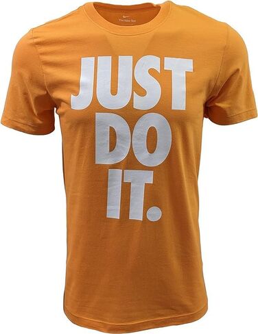 Nike Mens Just Do It Big Logo T-Shirt (Medium, Black) in Saudi Arabia