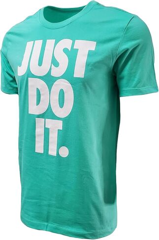 تي شيرت Nike رجالي بشعار Just Do It Big (مقاس متوسط، أسود), أسود, M in Kuwait