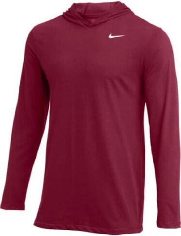 Nike Mens Dry Long Sleeve Hood Tee in Saudi Arabia