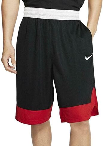 Nike Men's Dri-Fit Icon Basketball Shorts Black/Yellow Size Medium in Saudi Arabia