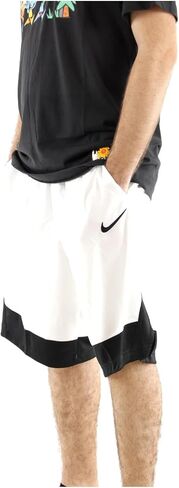 Nike Men's Dri-Fit Icon Basketball Shorts Black/Yellow Size Medium in Saudi Arabia