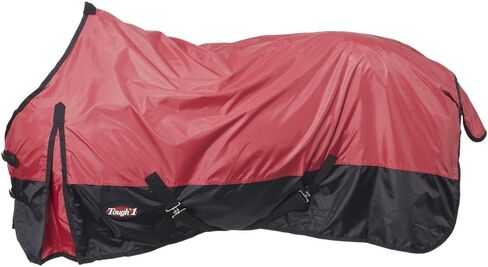 Tough 1 420 Denier Turnout Sheet 63In Red in Saudi Arabia