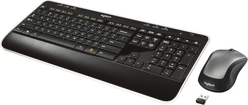 مجموعة لوحة المفاتيح والماوس اللاسلكية Logitech MK520 - لوحة مفاتيح وماوس، عمر بطارية طويل، اتصال آمن بسرعة 2.4 جيجا هرتز in Saudi Arabia