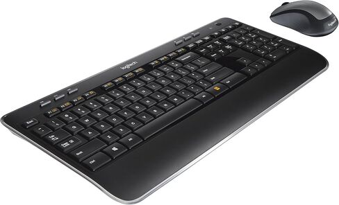 مجموعة لوحة المفاتيح والماوس اللاسلكية Logitech MK520 - لوحة مفاتيح وماوس، عمر بطارية طويل، اتصال آمن بسرعة 2.4 جيجا هرتز in Saudi Arabia