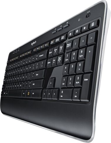 مجموعة لوحة المفاتيح والماوس اللاسلكية Logitech MK520 - لوحة مفاتيح وماوس، عمر بطارية طويل، اتصال آمن بسرعة 2.4 جيجا هرتز in Saudi Arabia