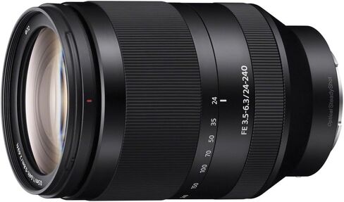 سوني FE 24-240 ملم f/3.5-6.3 عدسة او اس اس، اسود in Kuwait