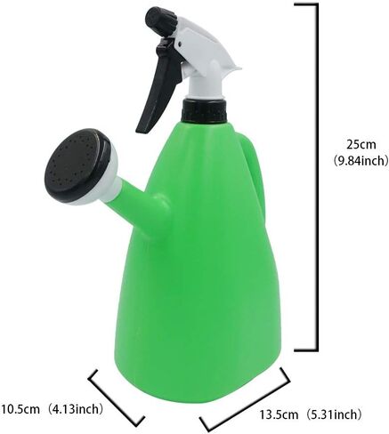 علبة سقاية مع بخاخ لنباتات بونساي المنزلية، أزرق 40.57 أونصة/1200 مل، 2 في 1 وعاء سقي بالضغط لتطهير الشرفة مزدوج الاستخدام in Kuwait