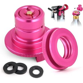 Co2 Quick Adapter for Soda Water Machine Compatible with Duo/Terra/Art/E-Duo/Crystal 3.0/Gaia Sparkling Water Maker,Connecting Co2 Tanks Refill Adapter for Soda Stream Bottle with TR21-4 Thread