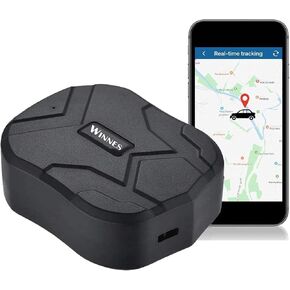 GPS Tracker for Vehicles Hidden Magnetic Car Tracker 10000mAh 100 Days Long Standby Time Real Time Anti-Theft Tracking Device for Car/Motorcycle/Truck/Boat/Fleet(4G TK905B)