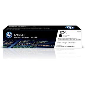 HP 126A Black Toner Cartridge | Works with HP LaserJet Pro 100 color MFP M175 Series, HP LaserJet Pro CP1025 Series, HP TopShot LaserJet Pro M275 MFP Series | CE310A