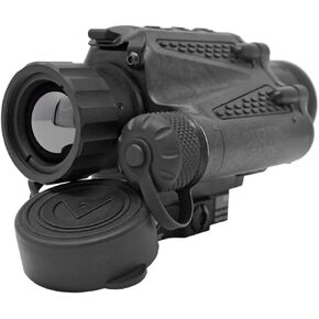 Jockey 640 Compact Thermal Clip-On with Armacore 640 Thermal Core, Digital Zooming Reticle, Long-Lasting Battery, and 3-Button Controls (Black)