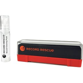 Velvet Record Cleaning Brush with Record Cleaning Fluid - Record Cleaning Kit | Record Rescue